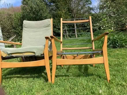 Photo of free Mid Century Arm Chair By Cintique (Uley) #1