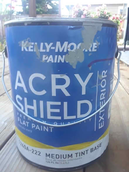 Photo of free Exterior paint. Sage green. Name of (Bascom/Moorpark) #1