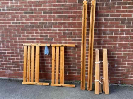 Photo of free Single pine bed frame - B62 (West Midlands B62) #1