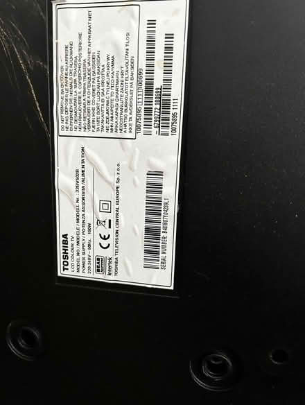 Photo of free Toshiba LCD TV (North Leigh) #2