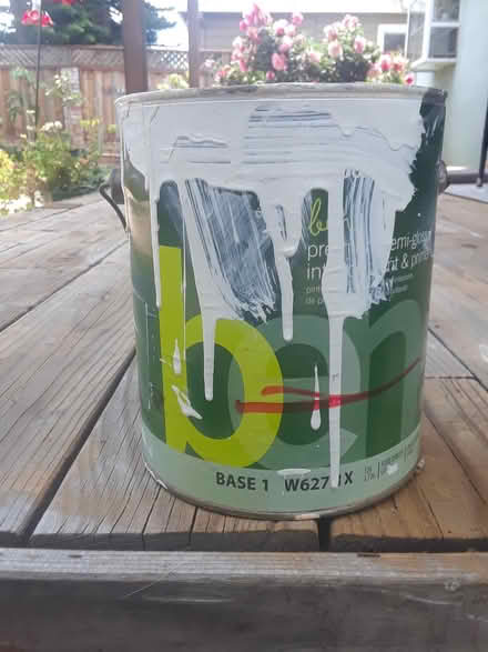 Photo of free Interior paint. Off white. About (Bascom/Moorpark) #1