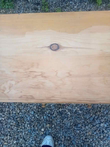 Photo of free Pine TV unit storage cupboard (Lawnswood, Leeds LS16) #2