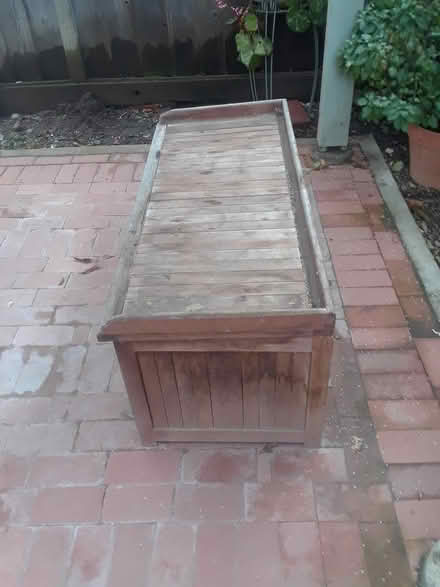 Photo of free Deck/patio/yard storage box (Bascom/Moorpark) #1
