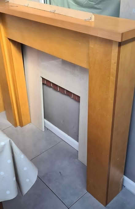 Photo of free Fire surround mantlepiece hearth (Redland (BS6)) #2