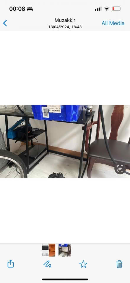 Photo of free Metal desk (Plaistow E13) #1