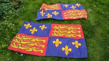 Photo of free Two British pagentry flags (NW11) #1