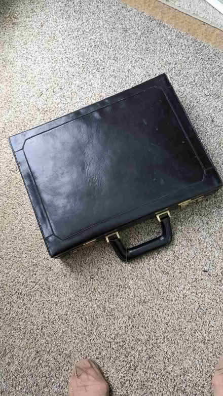 Photo of free Executive leather briefcase (Wellingborough NN8) #2
