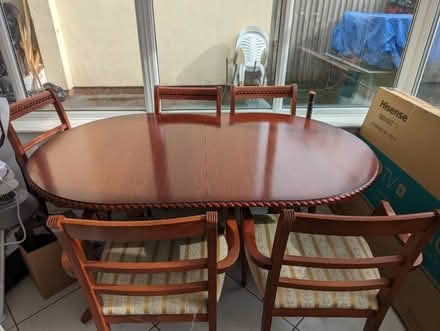 Photo of free Table and Chairs (Rochford SS4) #1