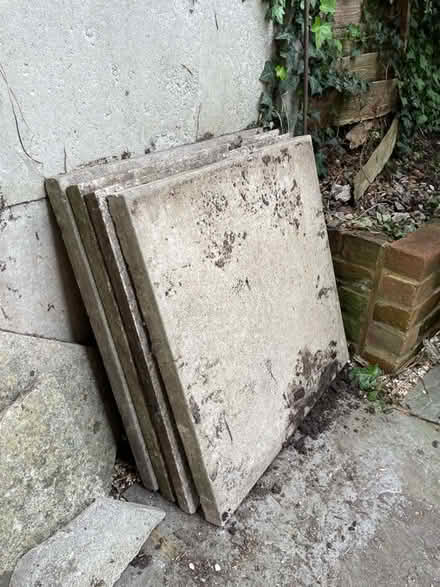 Photo of free Four Concrete tiles (Farnham GU9) #1