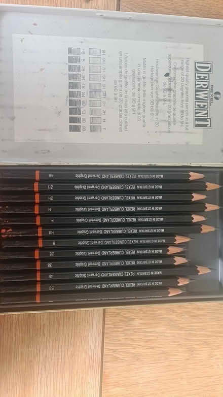 Photo of free Artists pencil set (Cardonald) #2