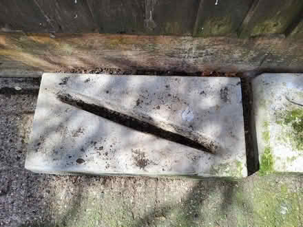Photo of free 2 x Concrete bicycle stands (Fordham Heath CO3) #2