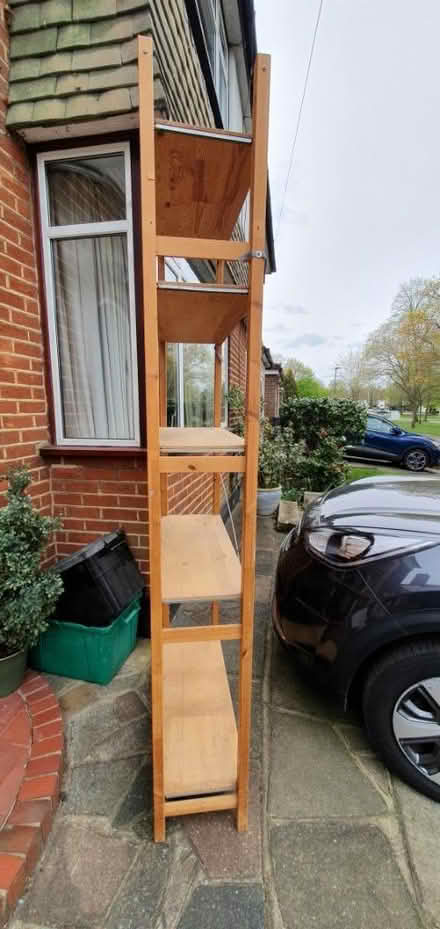 Photo of free Wooden shelves adjustable (BR6) #2