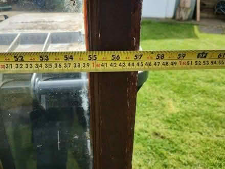 Photo of free wood and glass door set (Folksworth, Peterborough) #1