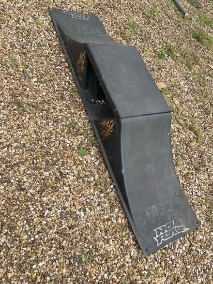 Photo of free Child’s skateboard/scooter ramp (Shepperton TW17) #3
