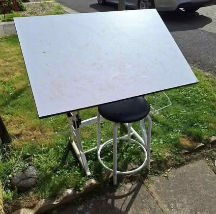 Photo of free Art table (GU21) #1