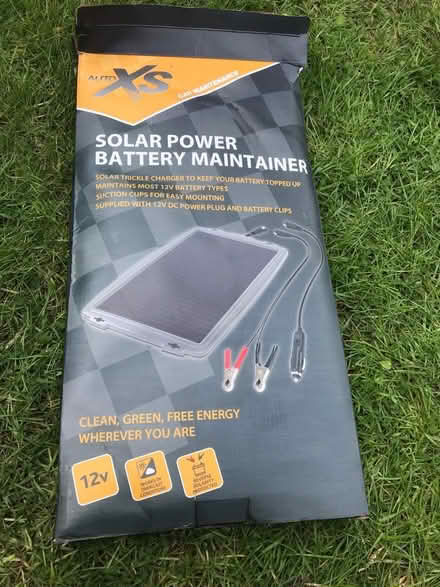 Photo of free Solar power battery maintainer (Malvern WR14) #1