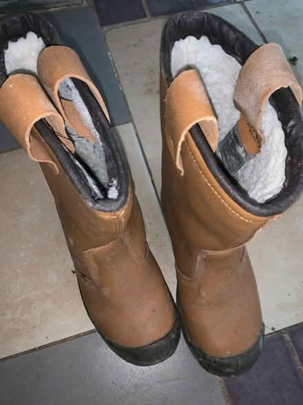Photo of free Size 5 steel toe boots (Bilbrook WV8) #2