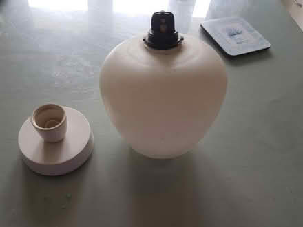 Photo of free Small lampshade with ceiling fitting (Heswall CH60) #1