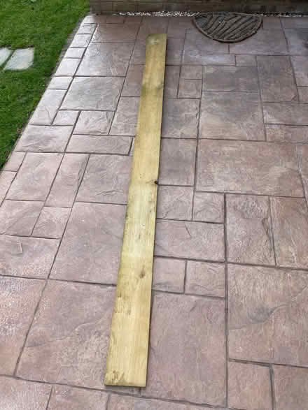 Photo of free Treated timber plank (Brickhill, Bedford) #2