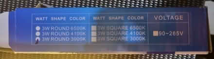 Photo of free Ten Round (90mm) Warm White LED Panel Lights (Caversham RG4) #3