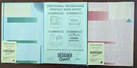 Photo of free Preprinted paper for invites ect (Middleyard GL10) #1