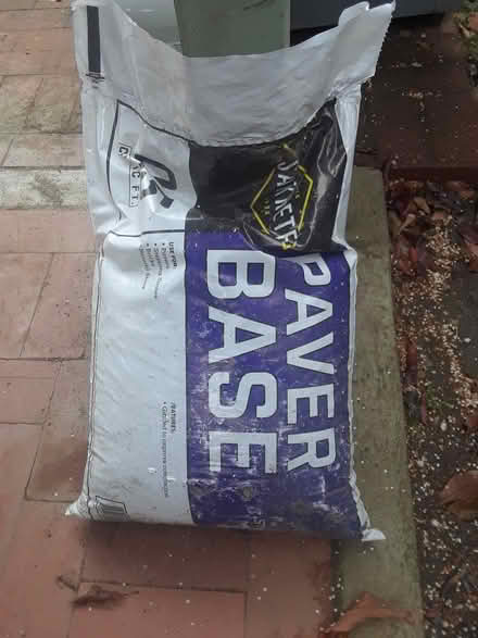 Photo of free One bag paver base (Bascom/Moorpark) #1