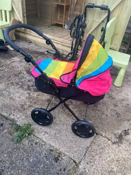 Photo of free Collapsible dolls pram (Caversham RG4) #1