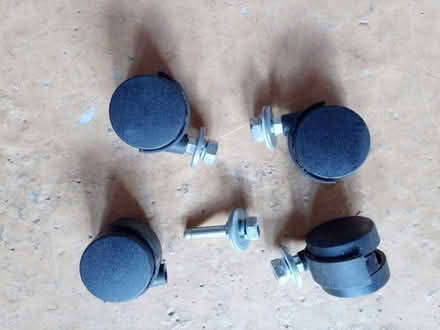 Photo of free Set of 4 swivel casters (Woodcote RG8) #1