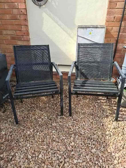 Photo of free Pair of garden chairs (Malvern Link WR14) #1