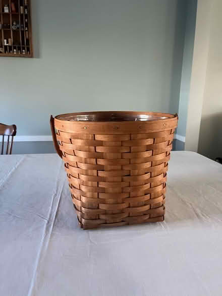 Photo of free 1990 Longaberger Basket with liner (Portage - central city) #1