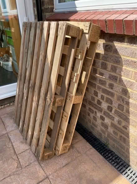 Photo of free Two sturdy pallets (Brickhill, Bedford) #3