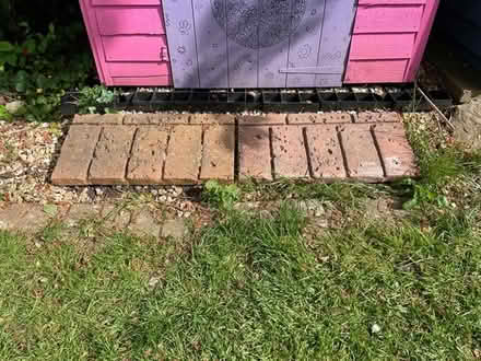 Photo of free Garden edging red brick effect (Brickhill, Bedford) #4