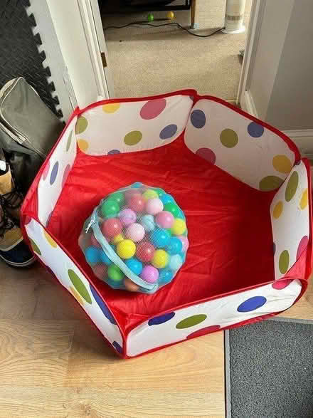 Photo of free Pop up ballpit (Navestock RM4) #1