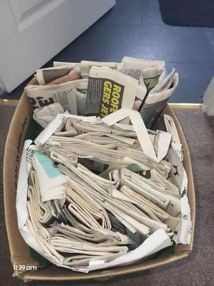 Photo of free Newspapers for packing house (Limekilns KY11) #1