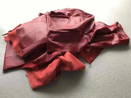 Photo of free Red leather (Grange-over-Sands LA11) #1