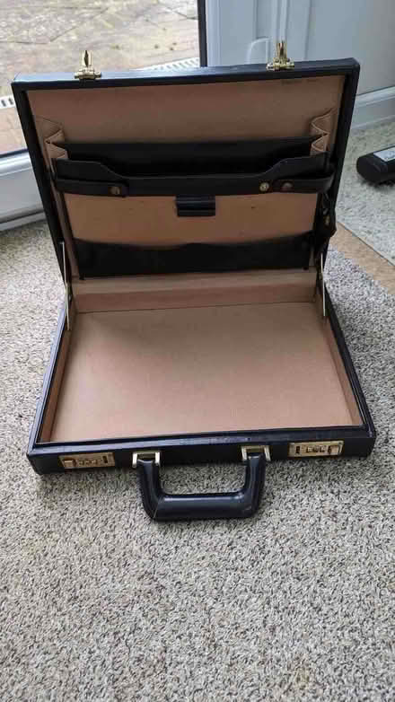 Photo of free Executive leather briefcase (Wellingborough NN8) #1