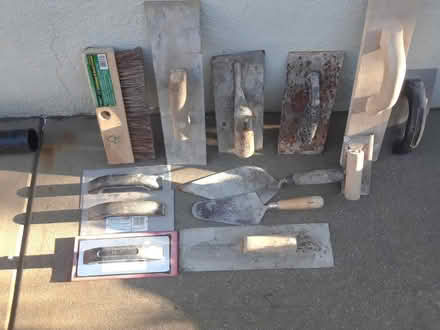 Photo of free Various masonary tools (Bascom/Moorpark) #1
