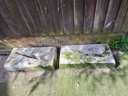 Photo of free 2 x Concrete bicycle stands (Fordham Heath CO3) #1