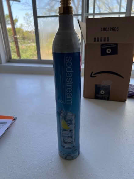 Photo of free Sodastream cannister (Foxchase shopping center) #1