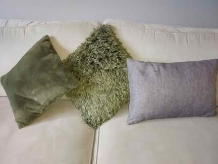 Photo of free Dunelm cushions (Whitchurch CF14) #1