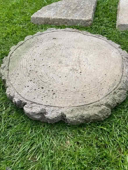 Photo of free Tree concrete stepping stones (Brickhill, Bedford) #2