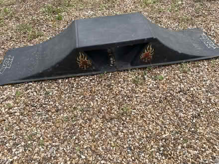 Photo of free Child’s skateboard/scooter ramp (Shepperton TW17) #1