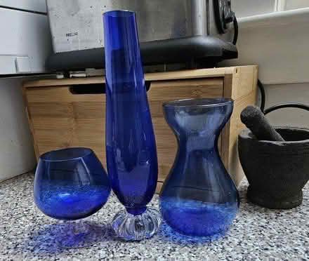 Photo of free Cobalt blue glass items (Edinburgh EH6) #1