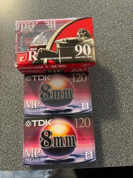 Photo of free 8MM Tapes - Unopened (Allandale Farm) #1