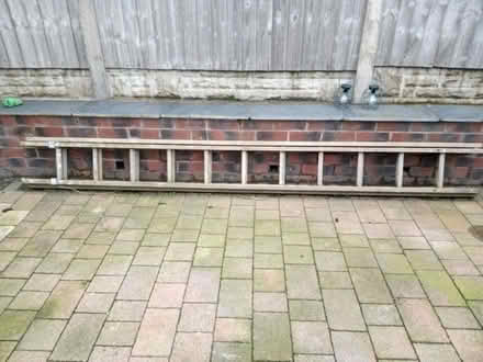 Photo of free Wooden ladder (Irby CH61) #1