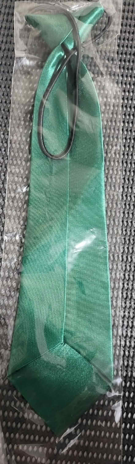 Photo of free 18 x Green Metallic look clip on ties (for parties, events) (Caversham RG4) #1