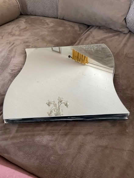 Photo of free 10 x large wavy mirror ikea tiles (M9 Harpurhey) #1