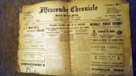 Photo of free Vintage local and national newspapers (Barnstaple EX31) #1