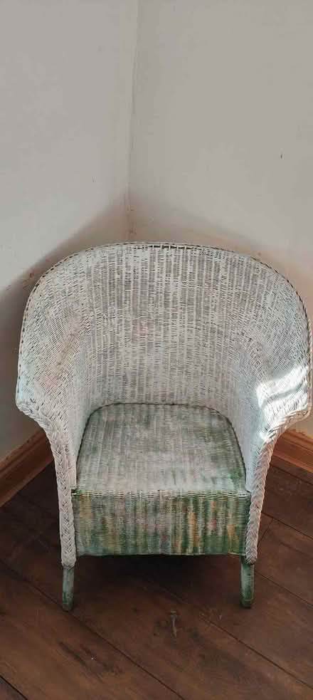 Photo of free Lloyd Loom chair... (Newbiggin on Lune CA17) #1