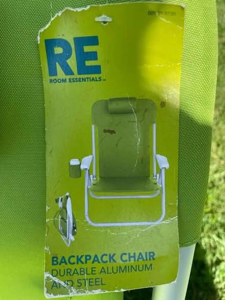 Photo of free 2 Backpack chairs (Zip 22306 Alexandria) #4